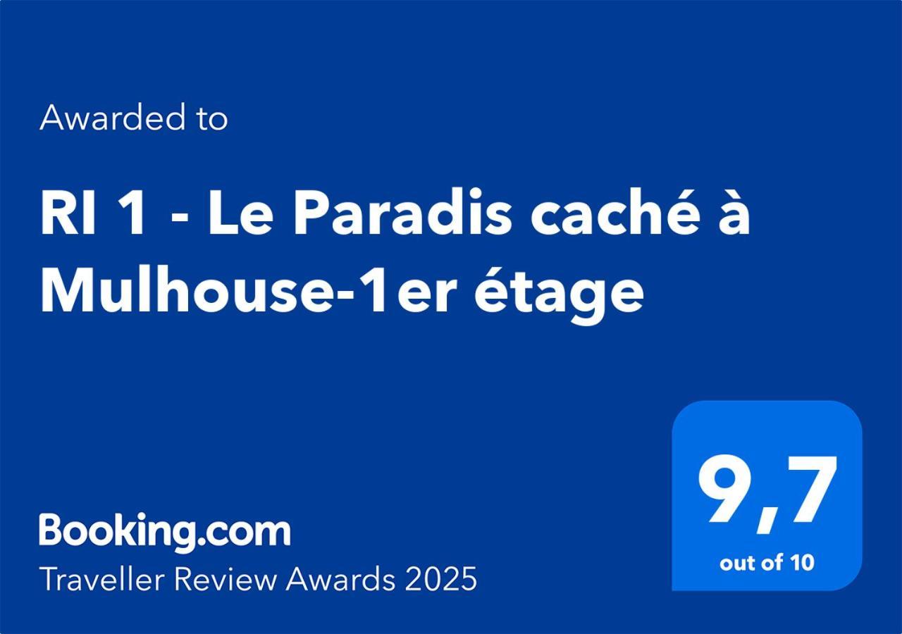 Ri 1 - F3 Le Paradis Cache A Mulhouse-1 A 5 Personnes Екстер'єр фото